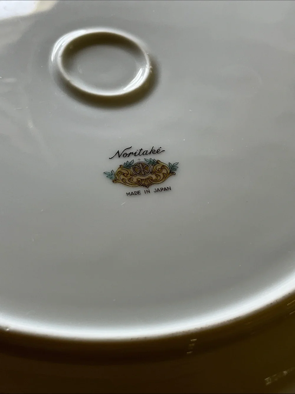 Vintage Porcelain Noritake Cake Plate Platter Excellent Condition